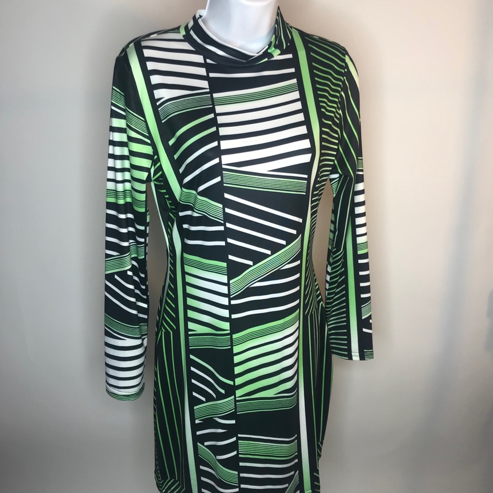 Casual, Sexy Geometric Striped Dress..... NEW!!!